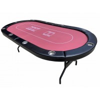 პოკერის მაგიდა Hoffman Oval Poker Table